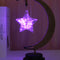 Morado Estrella Cinco Puntas Modelos USB