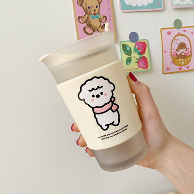Vaso Térmico de Vidrio Doble con Tapa - Ideal para Estudiantes y Profesionales - Image 4