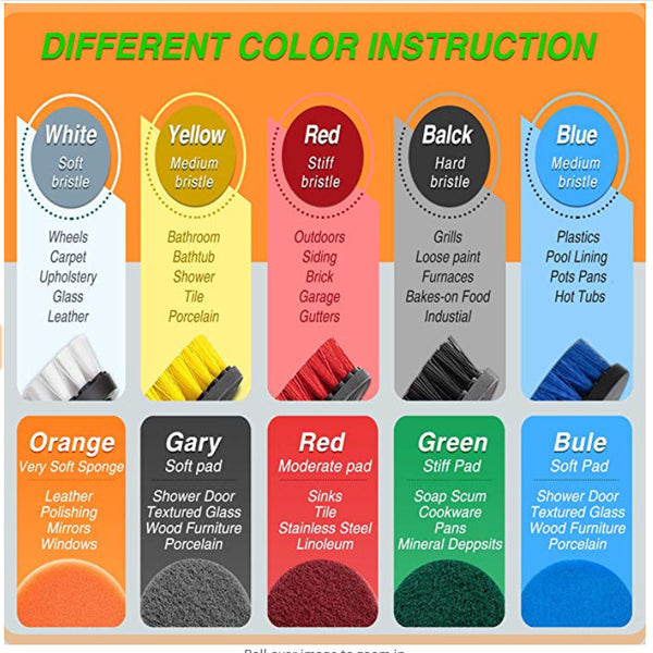 Kit Profesional de Limpieza con 37 Cepillos