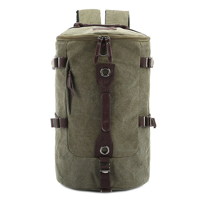 Mochila de Lona para Hombre - Gran Capacidad Deportiva y de Viaje - Image 16