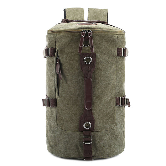Mochila de Lona para Hombre - Gran Capacidad Deportiva y de Viaje - Image 16