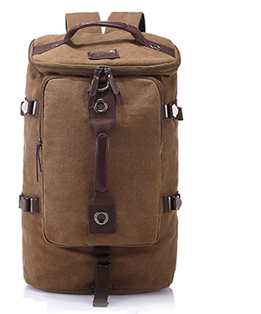 Mochila de Lona para Hombre - Gran Capacidad Deportiva y de Viaje - Image 18