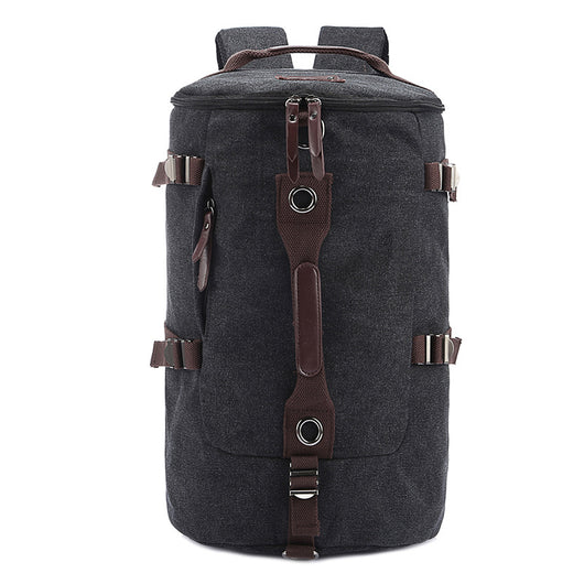 Mochila de Lona para Hombre - Gran Capacidad Deportiva y de Viaje - Image 3