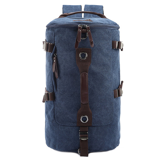 Mochila de Lona para Hombre - Gran Capacidad Deportiva y de Viaje - Image 2