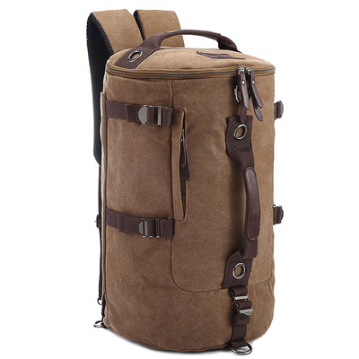 Mochila de Lona para Hombre - Gran Capacidad Deportiva y de Viaje - Image 9