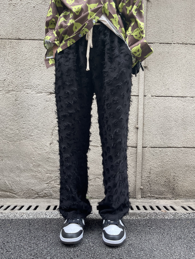 Pantalones Deportivos Holgados con Cintura Elástica y Textura Acanalada - Image 7