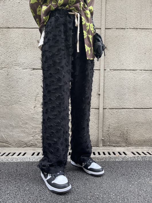 Pantalones Deportivos Holgados con Cintura Elástica y Textura Acanalada - Image 10