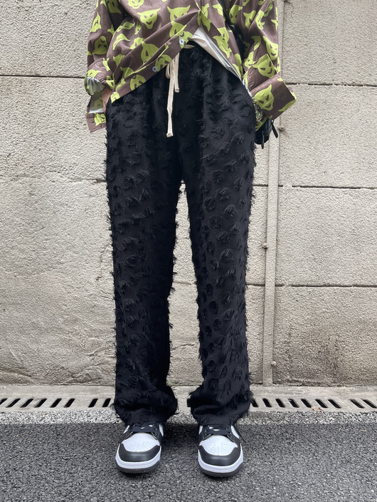 Pantalones Deportivos Holgados con Cintura Elástica y Textura Acanalada - Image 5