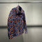Chaqueta Delgada Azul Marino con Lunares Arcoíris - Estilo Urbano