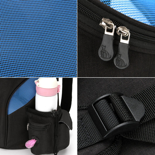 Mochila Transportadora para Mascotas con Ventilación de Malla - Image 4