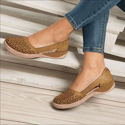Sandalias Cuña con Detalles Calados - Comodidad y Estilo - Image 7