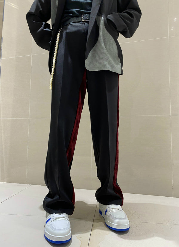 Pantalones Casuales de Pierna Recta Ancha y Suelta