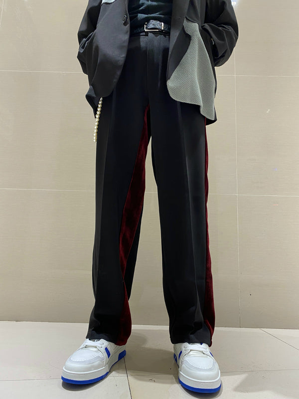 Pantalones Casuales de Pierna Recta Ancha y Suelta