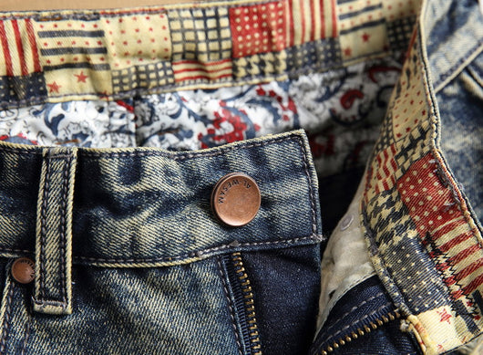 Pantalones Cortos Denim Rotos para Hombre - Estilo Five-point - Image 4