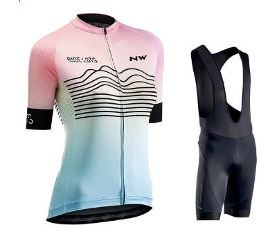 Traje Ciclista Manga Corta de Alto Rendimiento
