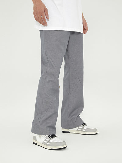 Pantalones Acampanados Casuales de Color Liso - Corte Boot Versátil - Image 9