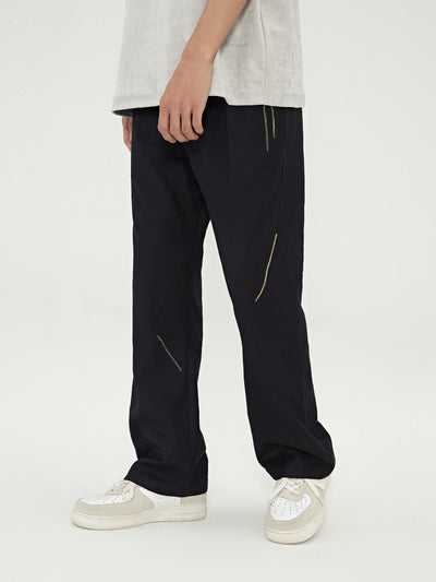 Pantalones Acampanados Casuales de Color Liso - Corte Boot Versátil - Image 6