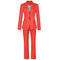 Blazer Floral de Un Botón para Mujer - Catwalk Suit
