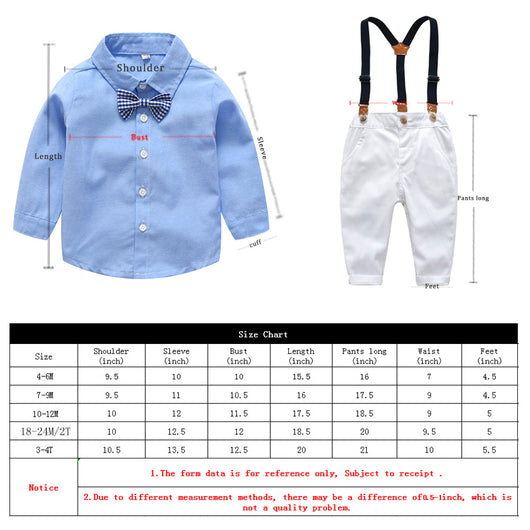 Traje Formal para Niño con Corbatín y Pantalón Largo - Image 8