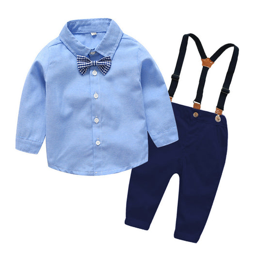 Traje Formal para Niño con Corbatín y Pantalón Largo