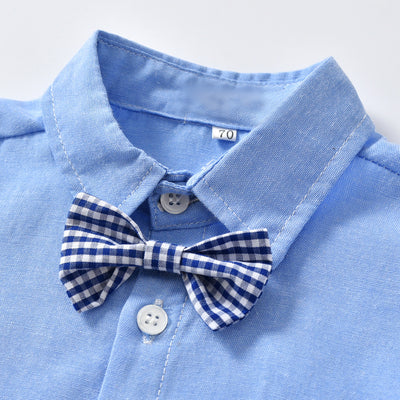 Traje Formal para Niño con Corbatín y Pantalón Largo - Image 13