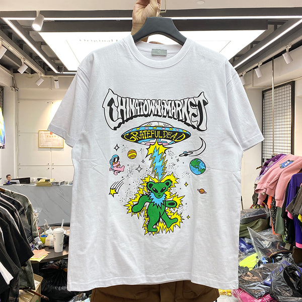 Playera Estampado Star Man - Manga Corta