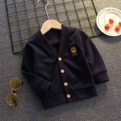 Camisa Cuadriculada Infantil Estilo Coreano Suelta Solapa Larga - Image 56