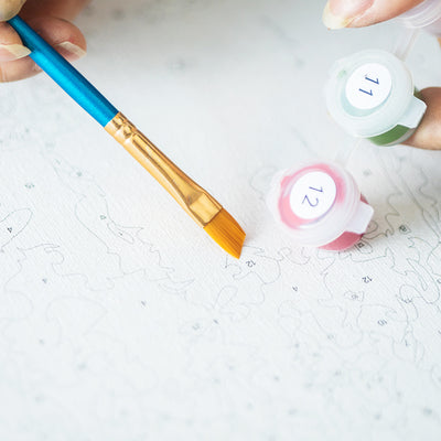 Kit de Pintura de Flores - Relajación Creativa con Óleo y Acuarela - Image 4