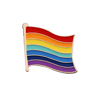 Broche Arcoíris de Metal - Pin de Orgullo LGBTQ+ Resistente al Desvanecimiento - Image 16