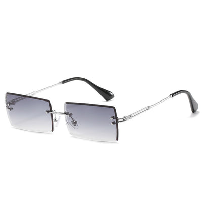 Gafas de Sol Rectangulares Minimalistas en Aleación Metálica - Image 18