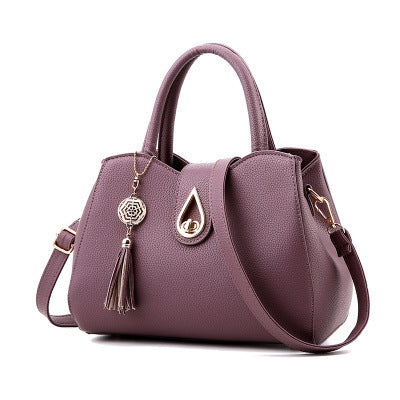 Bolso de Lujo SMOOZA con Asa Superior y Detalles en Borla - Bolso Bandolera Elegante para Mujer - Image 3