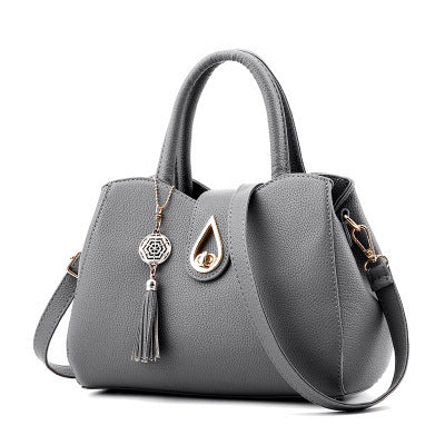 Bolso de Lujo SMOOZA con Asa Superior y Detalles en Borla - Bolso Bandolera Elegante para Mujer - Image 7