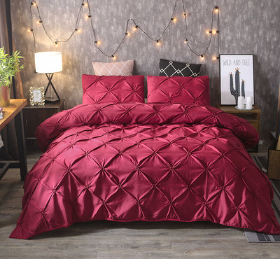 Funda de Edredón Liso de Color Sólido – Ropa de Cama Premium Craft Home Textiles - Image 12