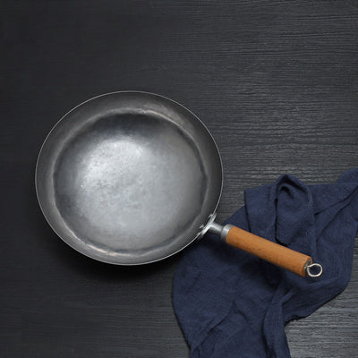 Wok de Acero al Carbono Artesanal Ligero - Sartén Tradicional sin Recubrimiento - Image 10