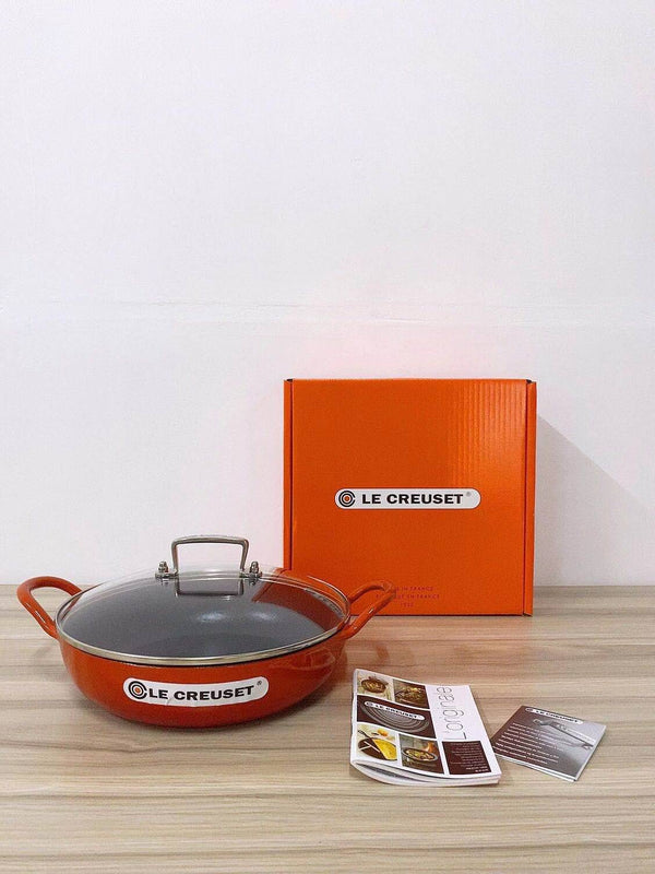 Sartén de Hierro Fundido Esmaltado 26cm - Universal para Todas las Cocinas