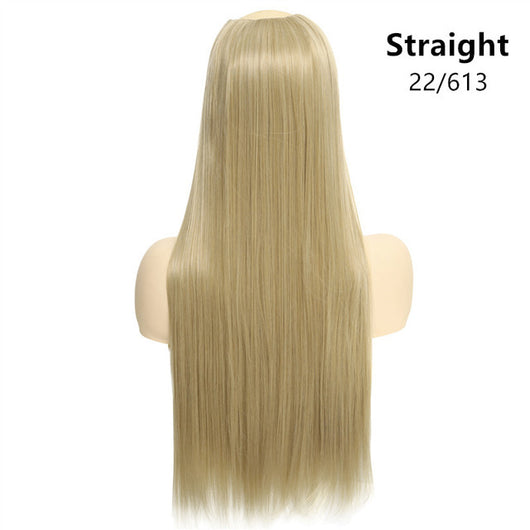 Peluca Larga Liso Natural de una Pieza para Mujer - Image 30