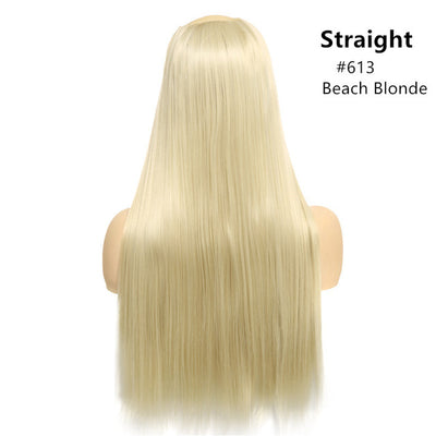 Peluca Larga Liso Natural de una Pieza para Mujer - Image 36