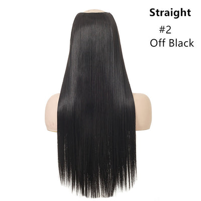 Peluca Larga Liso Natural de una Pieza para Mujer - Image 2