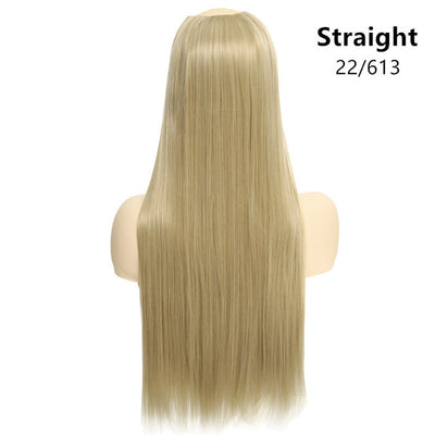 Peluca Larga Liso Natural de una Pieza para Mujer - Image 12
