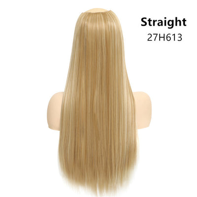 Peluca Larga Liso Natural de una Pieza para Mujer - Image 15