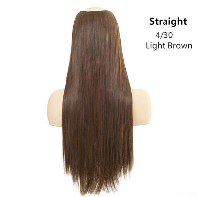 Peluca Larga Liso Natural de una Pieza para Mujer - Image 5