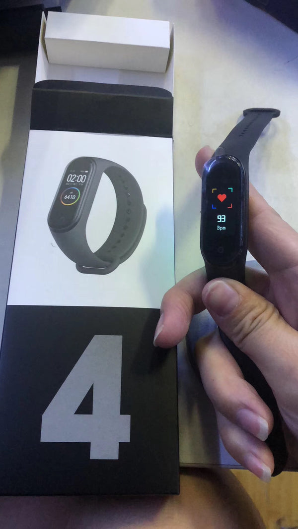 Pulsera Inteligente con Monitor de Frecuencia Cardíaca y Presión Arterial