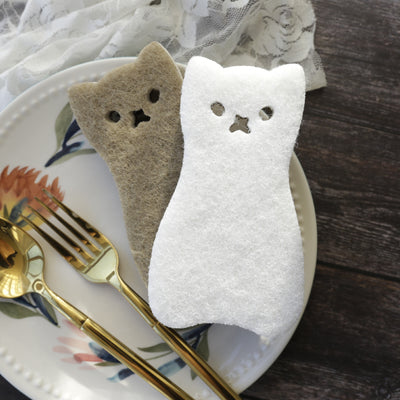 Esponja de Gato de Tres Capas para Cocina y Lavavajillas - Image 2