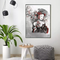 Cuadro Pintura por Números Mujer Japonesa - Arte Decorativo Hecho a Mano