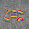 Broche Arcoíris de Metal - Pin de Orgullo LGBTQ+ Resistente al Desvanecimiento