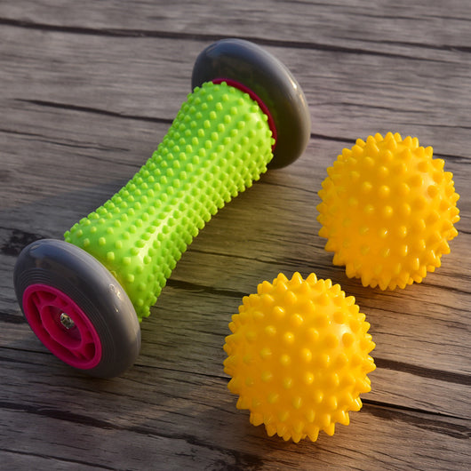 Kit de 3 Bolas de Masaje Fascial para Relajación Muscular - Image 4