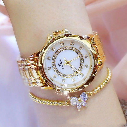 Reloj Diamante para Mujer con Eslabones Elegantes - Image 11