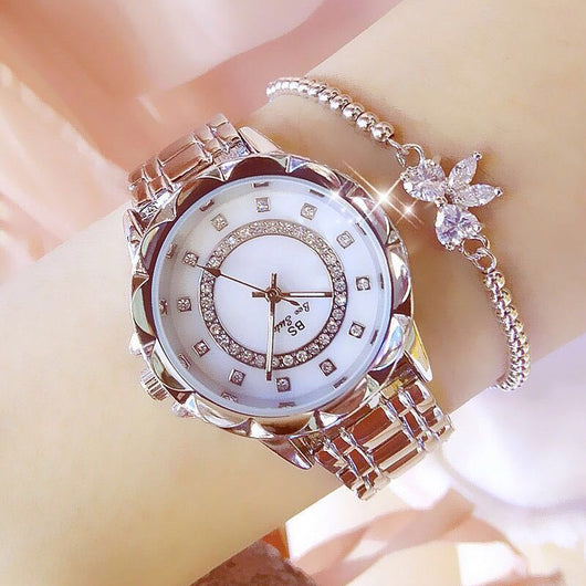 Reloj Diamante para Mujer con Eslabones Elegantes - Image 12
