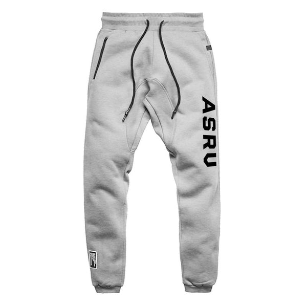 Pantalones Rectos Talla Grande con Estampado Reflectante y Puños Ajustados para Hombre
