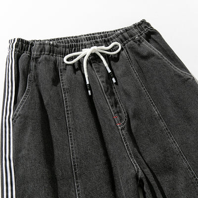 Shorts de Mezclilla Talla Grande con Cintura Elástica Ajustable - Image 6